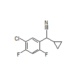 2-(5-Chloro-2,4-difluorophenyl)-2-cyclopropylacetonitrile