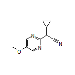 2-Cyclopropyl-2-(5-methoxypyrimidin-2-yl)acetonitrile