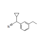 2-Cyclopropyl-2-(3-ethylphenyl)acetonitrile