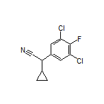 2-Cyclopropyl-2-(3,5-dichloro-4-fluorophenyl)acetonitrile