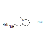 2-(2-Hydrazinylethyl)-1-methylpyrrolidine Hydrochloride