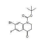 1-Boc-7-bromo-6-fluoro-2,3-dihydroquinolin-4(1H)-one