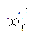 1-Boc-7-bromo-6-methyl-2,3-dihydroquinolin-4(1H)-one