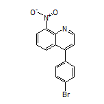 4-(4-Bromophenyl)-8-nitroquinoline