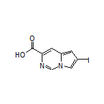 6-Iodopyrrolo[1,2-c]pyrimidine-3-carboxylic Acid