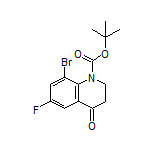 1-Boc-8-bromo-6-fluoro-2,3-dihydroquinolin-4(1H)-one