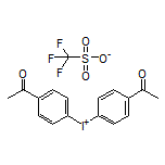 Bis(4-acetylphenyl)iodonium Trifluoromethanesulfonate