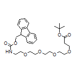tert-Butyl 1-(Fmoc-amino)-3,6,9,12-tetraoxapentadecan-15-oate
