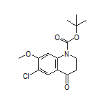 1-Boc-6-chloro-7-methoxy-2,3-dihydroquinolin-4(1H)-one