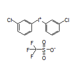 Bis(3-chlorophenyl)iodonium Trifluoromethanesulfonate