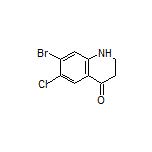 7-Bromo-6-chloro-2,3-dihydroquinolin-4(1H)-one