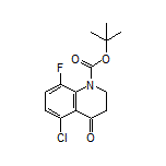 1-Boc-5-chloro-8-fluoro-2,3-dihydroquinolin-4(1H)-one