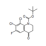 1-Boc-7,8-dichloro-6-fluoro-2,3-dihydroquinolin-4(1H)-one