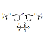 Bis[3-(trifluoromethoxy)phenyl]iodonium Trifluoromethanesulfonate