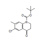 1-Boc-6-chloro-7-methyl-2,3-dihydroquinolin-4(1H)-one