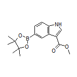 3-(Methoxycarbonyl)-1H-indole-5-boronic Acid Pinacol Ester