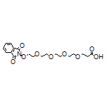 1-[(1,3-Dioxo-2-isoindolinyl)oxy]-3,6,9,12-tetraoxapentadecan-15-oic Acid