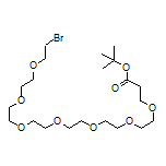 tert-Butyl 1-Bromo-3,6,9,12,15,18,21-heptaoxatetracosan-24-oate