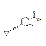 4-(Cyclopropylethynyl)-2-methylbenzoic Acid