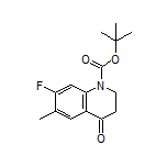 1-Boc-7-fluoro-6-methyl-2,3-dihydroquinolin-4(1H)-one