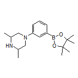 3-(3,5-Dimethyl-1-piperazinyl)phenylboronic Acid Pinacol Ester