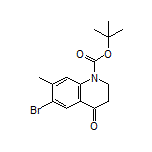 1-Boc-6-bromo-7-methyl-2,3-dihydroquinolin-4(1H)-one