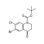 1-Boc-6-bromo-7-chloro-2,3-dihydroquinolin-4(1H)-one