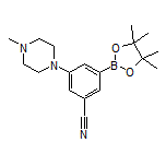 3-Cyano-5-(4-methyl-1-piperazinyl)phenylboronic Acid Pinacol Ester