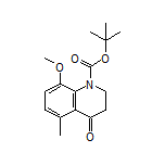 1-Boc-8-methoxy-5-methyl-2,3-dihydroquinolin-4(1H)-one