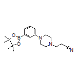 3-[4-(2-Cyanoethyl)-1-piperazinyl]phenylboronic Acid Pinacol Ester