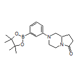 3-(6-Oxohexahydropyrrolo[1,2-a]pyrazin-2(1H)-yl)phenylboronic Acid Pinacol Ester