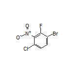 1-Bromo-4-chloro-2-fluoro-3-nitrobenzene