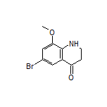 6-Bromo-8-methoxy-2,3-dihydroquinolin-4(1H)-one