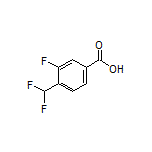 4-(Difluoromethyl)-3-fluorobenzoic Acid