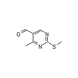 4-Methyl-2-(methylthio)pyrimidine-5-carbaldehyde