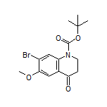 1-Boc-7-bromo-6-methoxy-2,3-dihydroquinolin-4(1H)-one1-Boc-7-bromo-6-methoxy-2,3-dihydroquinolin-4(1H)-one