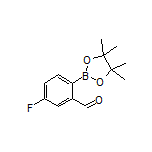 4-Fluoro-2-formylphenylboronic Acid Pinacol Ester