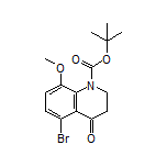 1-Boc-5-bromo-8-methoxy-2,3-dihydroquinolin-4(1H)-one