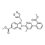 Methyl 1-(4-Isothiazolylmethyl)-2-[5-[2-(methoxycarbonyl)phenyl]-3-methyl-2-pyridyl]-1H-benzo[d]imidazole-5-carboxylate