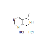 5-Methyl-6,7-dihydro-5H-pyrrolo[3,4-d]pyrimidine Dihydrochloride