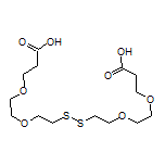 4,7,14,17-Tetraoxa-10,11-dithiaicosane-1,20-dioic Acid