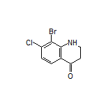 8-Bromo-7-chloro-2,3-dihydroquinolin-4(1H)-one