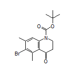 1-Boc-6-bromo-5,7-dimethyl-2,3-dihydroquinolin-4(1H)-one