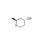 (2S,4R)-2-Methyltetrahydro-2H-pyran-4-ol