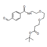 tert-Butyl 3-[2-[2-(4-Formylbenzamido)ethoxy]ethoxy]propanoate