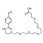 1-(4-Formylphenyl)-1-oxo-5,8,11,14,17,20-hexaoxa-2-azatricosan-23-oic Acid