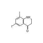 6,8-Diiodo-2,3-dihydroquinolin-4(1H)-one