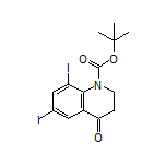 1-Boc-6,8-diiodo-2,3-dihydroquinolin-4(1H)-one