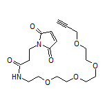 3-(2,5-Dioxo-2,5-dihydro-1-pyrrolyl)-N-(3,6,9,12-tetraoxapentadec-14-yn-1-yl)propanamide