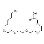 20-Bromo-3,6,9,12,15,18-hexaoxaicosan-1-oic Acid